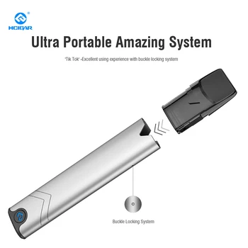 Pôvodné HCIGAR AKSO OS Jednoduché Auta 420mAh Batérie Naplniteľné 1.4 ml kartuša CAIRO Elektronická Cigareta Starter Kit