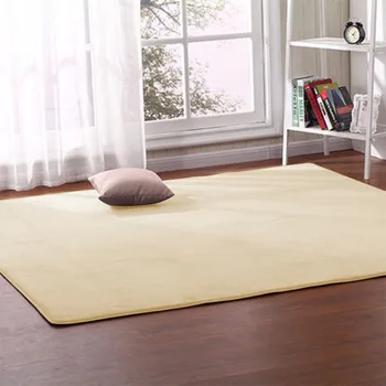 Teplé coral fleece obývacia izba koberec detí dieťa plazenie mat spálňa bay okno deka posteľ nerozbitné koberec 1.4*2m
