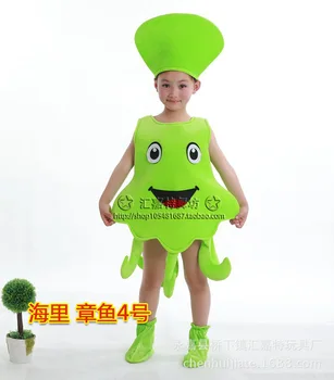 Vtipné Dieťa hviezdice kostým dieťa octopus kostým hviezdice octopus cosplay kostým Halloween kostýmy pre Deti