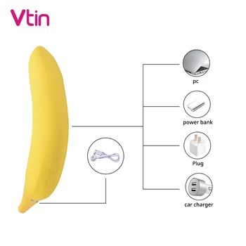G Mieste Pošvy Vibrátor Pre Ženy Klitorisu Banán Simulácia Dildo Sexuálne Hračky pre Ženy, Dospelých Žien Dildo Sex Shop