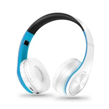 Bezdrôtové Stereo Slúchadlá Bluetooth Headset Slúchadlá Podpora SD Karty hrať pre Mobilný Telefón, PC, Notebook, s mikrofónom