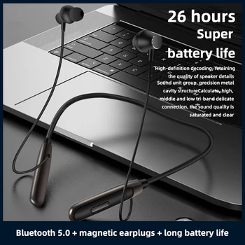 Bluetooth 5.0 Slúchadlá Bezdrôtové Magnetické Neckband Slúchadlá IPX 5 Šport Stereo Pre Xiao Slúchadiel Pre iPhone 12 Headsety