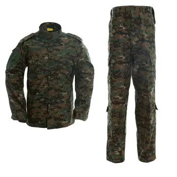 Taktické Vojenskú Uniformu Kamufláž Šaty, Oblek Mužov US Army Combat šaty, Nohavice, chrániče Kolien Airsoft Paintball Zariadenia Oblečenie