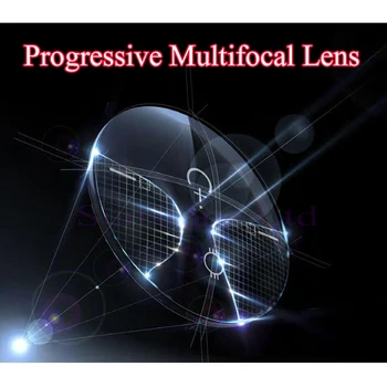 Progresívna Multifokálna Šošovka Krátkozrakosť Okuliare Kovové Kolo Rám Hľadať Ďaleko V Blízkosti Optické Okuliare Pre Dlhé Pohľad Krátky Pohľad L3