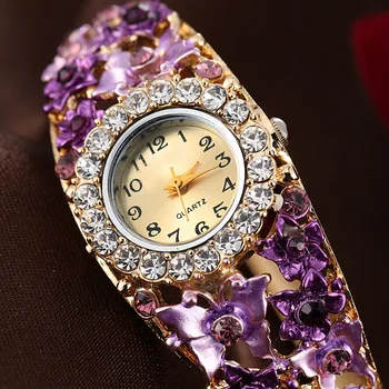 Ženy Hodinky Top Značky Luxusné 2020 Náramok Hodiniek Šaty náramkové hodinky Drahokamu Dial Dámy Malých Hodiny zegarek damski