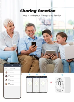 16A MINI Wifi Smart Switch Časovač Bezdrôtové Spínače Skryté Smart Home Automation Kompatibilný S Tuya Alexa Domovská stránka Google