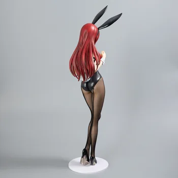 Uvoľnenie Víla Chvost Erza Scarlet Bunny Dievča Anime Obrázok Sexy Dievča PVC Akcie Obrázok Hračky Model Kolekcie Bábika Darček