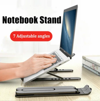 Nastaviteľné Skladacia Notebook Stojan Non-slip pracovnej Plochy Notebooku, Držiak na Notebook Stojan sFor Notebook Macbook Pro Air iPad Pro DELL, HP