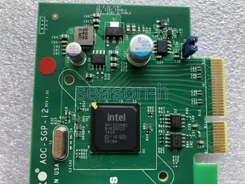 SUPER AOC-PSR-i2 intel I350-T2 čip PCI-E dual port sieťová karta bez nosníka