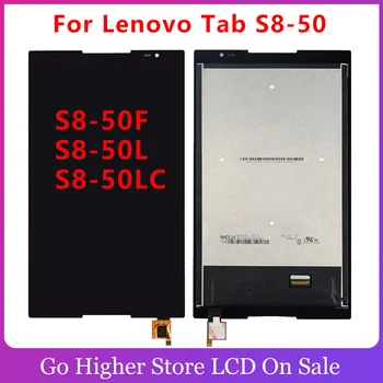 Na Kartu Lenovo S8-50F S8-50L S8-50LC S8-50 LCD Displej Dotykový Displej Digitalizátorom. Montáž Repiar Časť Bezplatné Nástroje