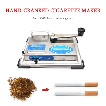 Stolový Príručka Cigariet Valcovacie Stroje, Z Nehrdzavejúcej Ocele, Ručné Kľuky Tabaku Navi Maker Cigariet Injektor Fajčenie Nástroj