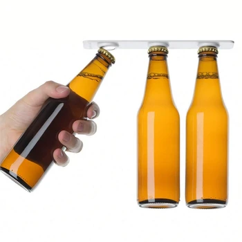 3ks Pivo Držiak na Fľašu Piva Loft Magnetické Pivo Fľaša na Jar Záves pre Chladnička Organizovať Magnet Držiak Pásky Chladnička
