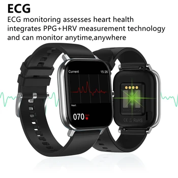 DT35 Smart Hodinky Mužov Bluetooth Hovor EKG 1.54 Palcový PK P8 GTS EH8 Smartwatch Ženy Krvný Tlak Fitness Pre Android Ios Xiao