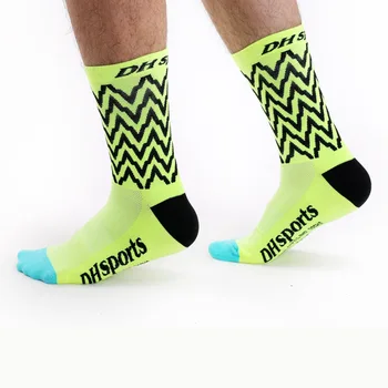 Profesionálne Bežecké Ponožky s Vlnou Vzor Outdoorové Športy, Cyklistické Ponožky Dezodorant Ponožky pre Basketbal, Beh, Fitness Športy