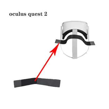 Pohodlné Tlak-odľahčenie Hlavou Popruh Pre Oculus Quest 2 VR Headset Elastické Zníženie Hmotnosti hlavový most Pre Quest2 Okuliare