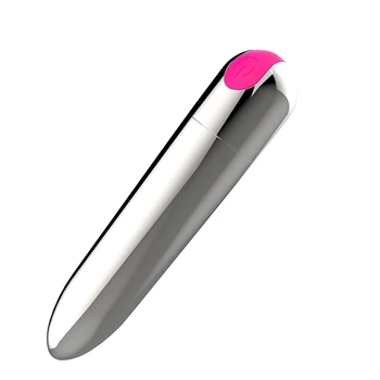 Zerosky Mini Bullet Vibrátor 10 Rýchlosť Dildo Vibrátor USB Nabíjanie Silné Vibrácie G-spot Masér Stimulátor Klitorisu Pre Femal