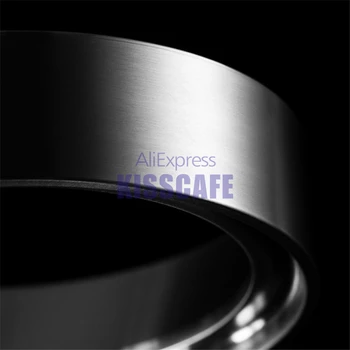 58MM Nerezovej Ocele, Inteligentný Dávkovacie Krúžok pre Varenie Misky Kávový Prášok pre Espresso Barista Nástroj Lievik Portafilter Tamper