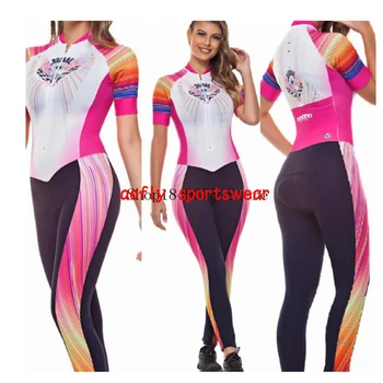2020 Aofly-Krátke Rukávy dlhé nohavice dámske skinsuit Macaquinho Ciclismo Feminino Cyklistický Dres na Bicykel Oblečenie Go pro Jumpsuit