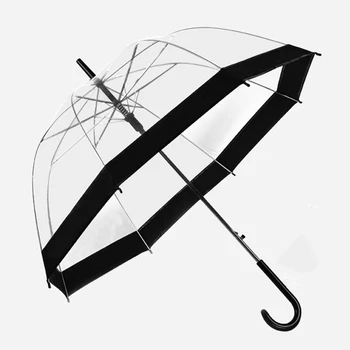 Transparentný Dáždnik Tvorivé Dážď, Slnečno Ženy, Dievčatá, Dámy Novinky Položiek Dlhé Rukoväte Dáždnikov Rainproof Unbrellas