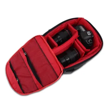DSLR Camera Bag Batoh pre Nikon Z50 Z5 Z6 Z7 D3400 D3300 D3500 D5600 D5500 D5300 D7500 D7200 D3200 D3100 D3000 D5200 D5100