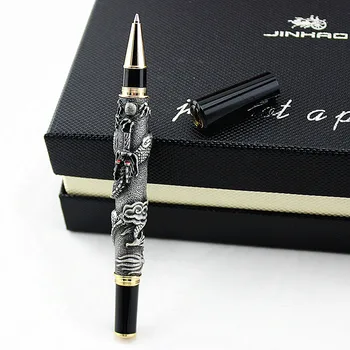 Vysoká Kvalita Jinhao Dragon Guľôčkové Pero Novinka Nádherné Luxusné guličkové Pero, Kancelárske potreby kancelárske potreby roller guličkové pero