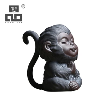 TANGPIN keramické čaj domáce zvieratá roztomilý opice porcelánu teapets kung fu čaj príslušenstvo