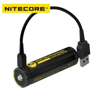 NITECORE NL1835R/NL1834R/NL1826R 3.6 V 18650 batérie High Performance Micro-USB Nabíjateľná Li-ion Batéria