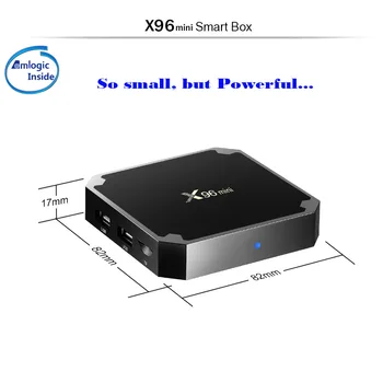 X96 mini Android 9.0 Smart tv box 2.4 G Wifi S905W Quad Core 4K 1080P Full HD Media Player 64 bit X96mini Set-Top-Box