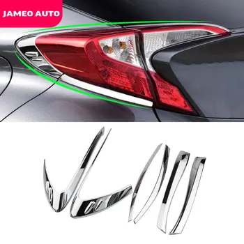 Jameo Auto Auto Styling Príslušenstvo Toyota CHR C-H 2016 - 2020 Zadné Svetlá Chvost Svetlometu Lampa Chránič Nálepku Krytu