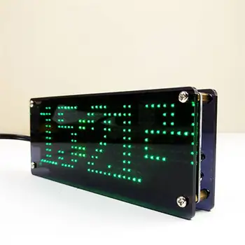 SMD LED Dot Matrixs Digitálne Hodiny Výroby Auta Elektronické DIY Hodiny Stavebnice Elektronické Výrobných Dielov Príslušenstva