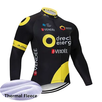 2019 Nové mužov Zimné thermal fleece, Cyklistika Dres Náprsníkové Nohavice vyhovovali vonkajší cestný bicykel Teplé Oblečenie MTB racing team oblečenie Y021601
