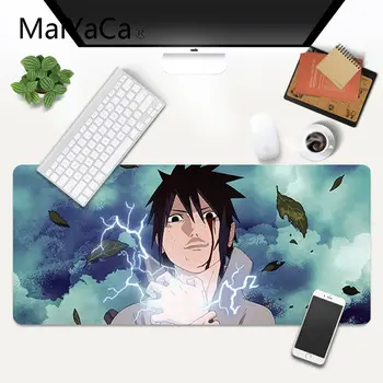 Jednoduchý Dizajn Naruto Uchiha Sasuke Jedinečnú Plochu Pad Hry Mousepad Gaming Mouse Mat xl xxl 800x300mm Animácie Produkty Dary