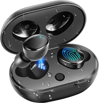 TWS Bezdrôtové Slúchadlá Bluetooth 5.0 Slúchadlá Nepremokavé Športové Plávanie Headset Smart Touch Control Slúchadlá s Nabíjanie Box
