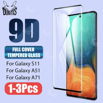 Nové 9D Tvrdeného Skla Pre Samsuang Galaxy A51 A71 Úplné Pokrytie Screen Protector tvrdeného skla Pre Samsuang Galaxy S11 sklo film
