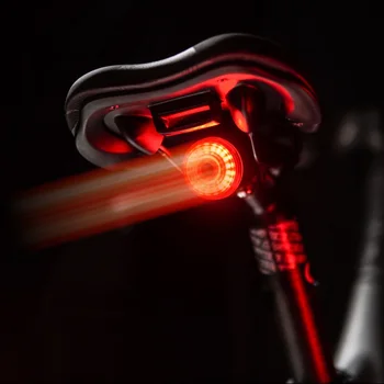 TWOOC Auto Brzdy Snímanie Bicykel Zadné Svetlo na Bicykli Smart zadné svetlo USB Nabíjanie MTB Noc Cyklistické Lampa Cestnej Bike LED Bezpečnostné Svetlo