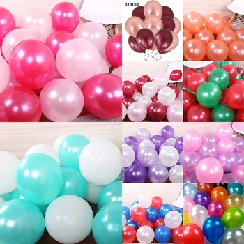 BTRUDI 100ks najobľúbenejšie 12 centimetrov hrubé 2,8 g pearl balóniky Vianoce, svadby, narodeniny, party dekorácie kvalitné balóny