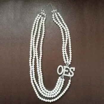 Topvekso Perla Afriky, aby z východnej star Viacvrstvových Vyhlásenie Šperky OES Perlový Náhrdelník