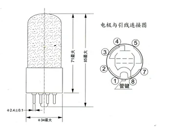 2 ks Shuguang 6V6GT Ventil, Uzavreté Pár Trubice zosilňovač príslušenstvo Repalce 6V6 6P6P