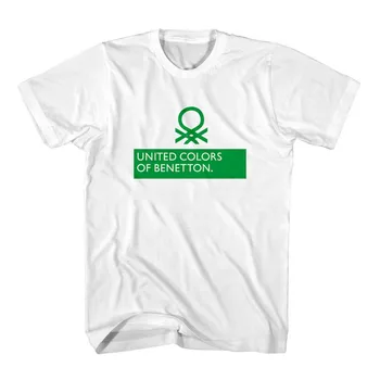 Pánske Oblečenie benetton_logo T-Shirt-Čaj
