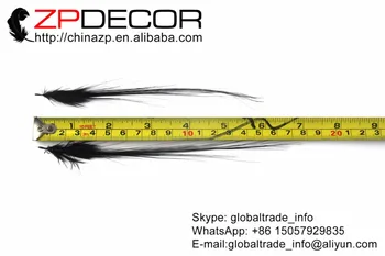 Maloobchod a Veľkoobchod z ZPDECOR 50pieces/množstvo 15-20 cm(6-8 cm) Najvyššej Kvality, Vzácne a Špeciálne Black Heron Perie Perie