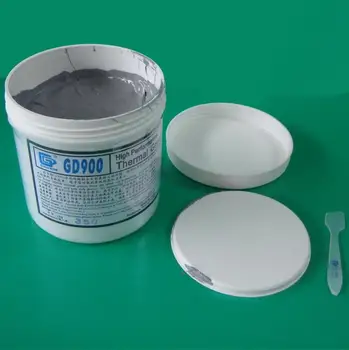High-vodivosť GD900 termálnej pasty silikónové chladivý gél šedá hmotnosť 1 kg sud