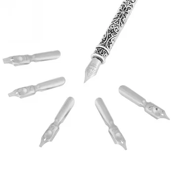 Anglais oblaku stylo ensemble Vintage publicité cadeau encre stylo Dip eau métal oblaku stylo ensemble anniversaire cadeau