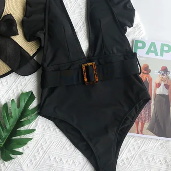 Cikini 2021 Novej dámskej Módy Sexy Farbou Bikini Pás Nastaviť Jeden Kus Pláže Push Up Brazílske Bikini