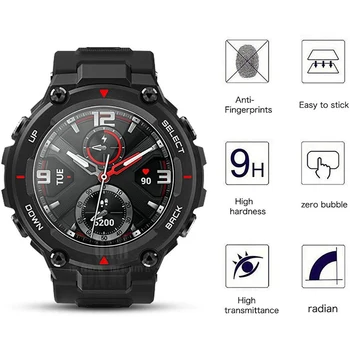 10 Ks Premium Tvrdeného Skla Pre Huami Amazfit T-Rex Smart hodinky Screen Protector pre 2020 CES Amazfit T-rex Film Príslušenstvo