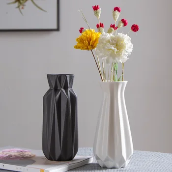 Nordic štýl keramická váza módne dýchanie kvet kontajner obývacia izba kvet usporiadanie kreatívna výzdoba domov dekorácie