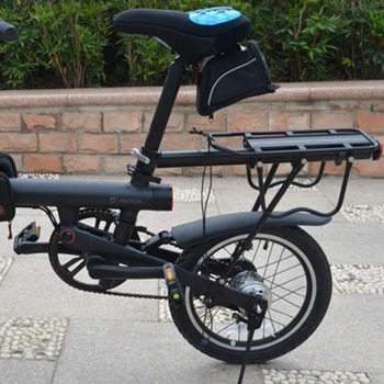 Pre Xiao Mijia Qicycle EF1 Elektrický Skladací Bicykel E-Bike Bicykel zadné Zadné Sedadlo Rack Cestovné Batožiny Dopravca Držiak Police Stojana