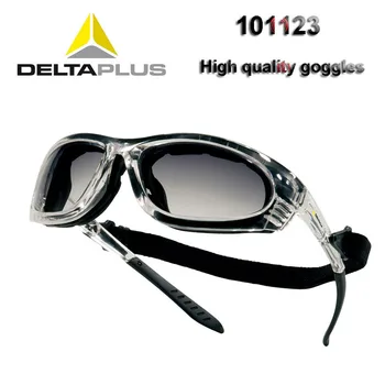 DELTA PLUS 101123 ochranné okuliare Gradient Odnímateľný Bublina rám okuliarov Anti-shock ochranu proti UV žiareniu Cyklistické okuliare