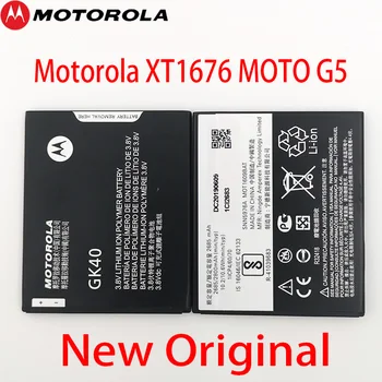 Nový, Originálny GK40 Motorola XT1676 MOTO G5 Telefón Na Sklade