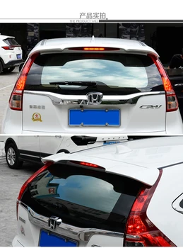 ABS Plast Nevyfarbené Zadného batožinového priestoru Krídla Dekorácie Použiť Na Honda CRV CR-V Strešný Spojler 2012-
