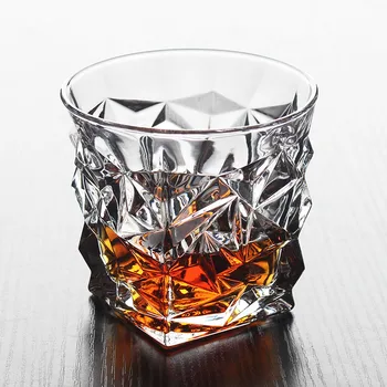OUSSIRRO Námestie Crystal Whisky Sklo Pohár Pre Domáce Bar, Pivo, Voda a Party Hotel Svadobné Poháre Darček Drinkware